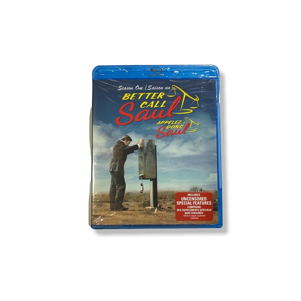 Better Call Saul Season One, Bilingual - Blu-ray - NEVER PLAYED
